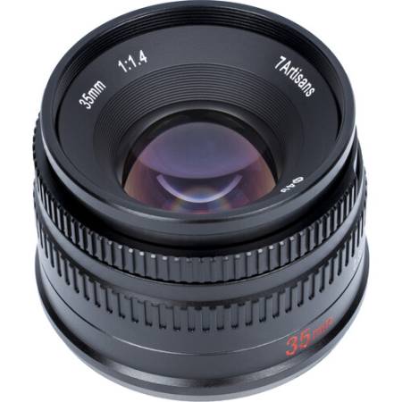 7Artisans 35mm F1.4 APS-C - obiektyw stałoogniskowy
